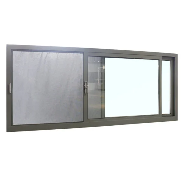 Cheap Price Tempered Glass Window Frame Sliding Simple Design Aluminum Sliding Balcony Window - Image 4