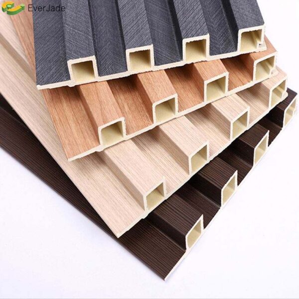 Waterproof Wood Plastic Composite Wall Panel WPC PVC cladding boards Interior Exterior fluted Wall Panels Wpc Wall Panel - Image 2