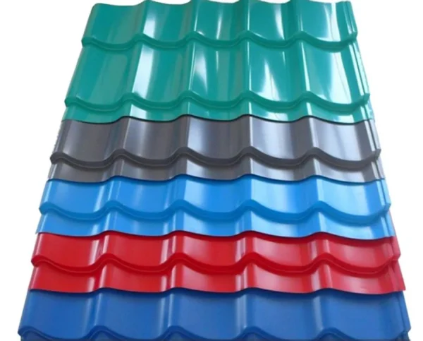 Galvanized Sheet Metal Roofing Price Steel color coated cheap metal zinc corrugated steel roofing sheet - Image 2