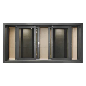 Thermal break Sliding Window Double Glazing Aluminum Glass Sliding Windows