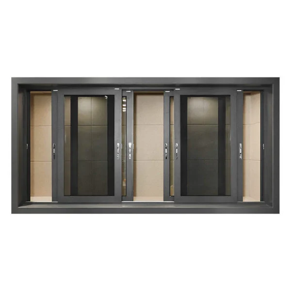 Thermal break Sliding Window Double Glazing Aluminum Glass Sliding Windows