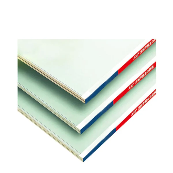 Standard size fire rated waterproof ceiling 12mm thick gypsum board price - Image 4