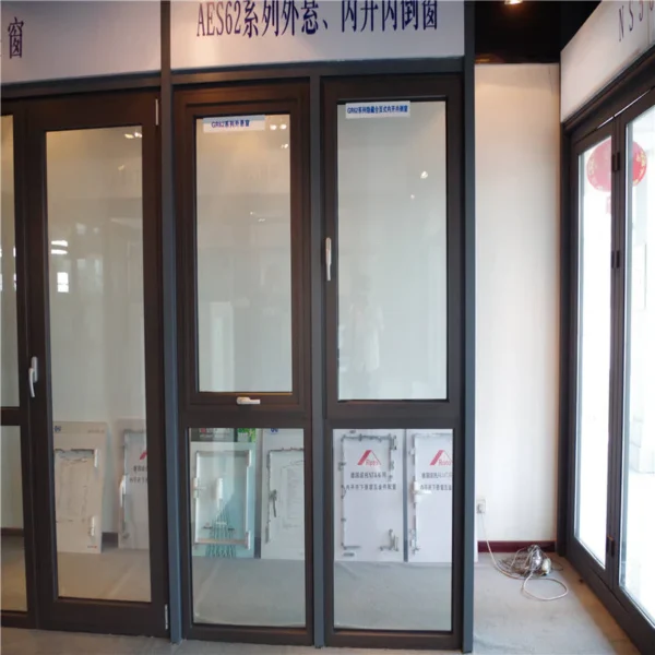 Thermal Break Aluminum Windows casement awning sliding folding european thermally broken bridge engery efficient aluminium door - Image 2
