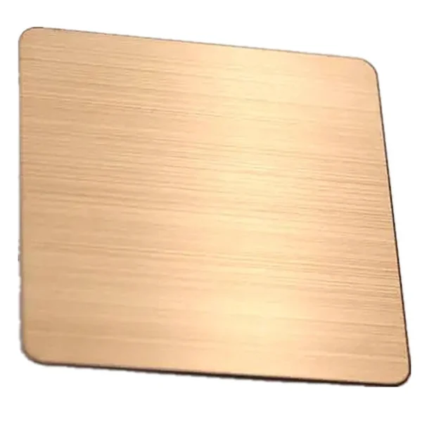 8K Cold Rolled 10mm Thick Coloured Stainless Steel Plate