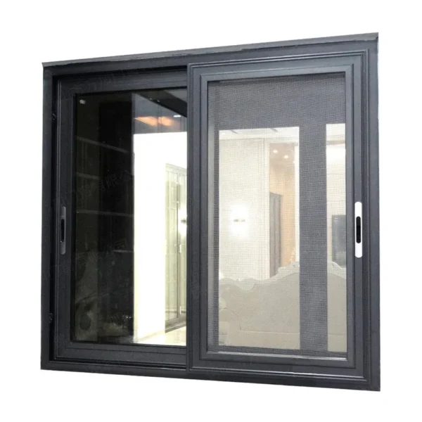 Double glazed aluminium 3 tracks sliding window aluminum windows - Image 4