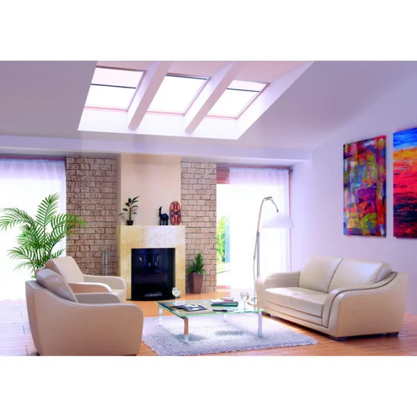 Modern Residential Aluminium Vented Living Room Skylights Roof Windows For Flat Roofs - Image 3