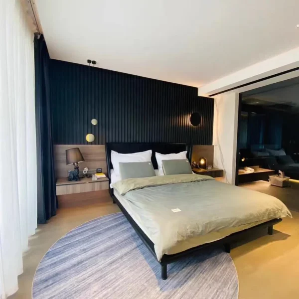 Wooden Grain PVC Wpc Wall Panels Designs for Decoration - Image 5