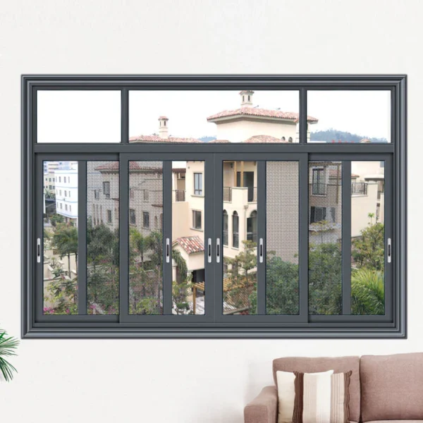 Customized Aluminum Sliding Window Impact Resistant Hurricane Windows And Doors Sliding Glass Windows For Home - Image 5