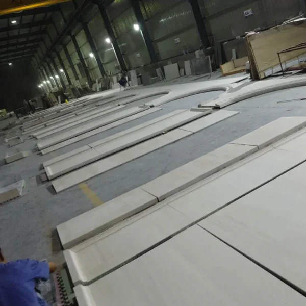 High Quality Moca Cream Limestone Tile Aluminum Honeycomb Stone Panels Exterior Wall Cladding Panel For Building Facade - Image 2