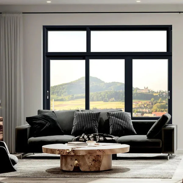 Customized Aluminum Sliding Window Impact Resistant Hurricane Windows And Doors Sliding Glass Windows For Home - Image 4