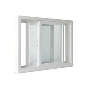 PVC sliding window design UPVC double glazed sliding windows