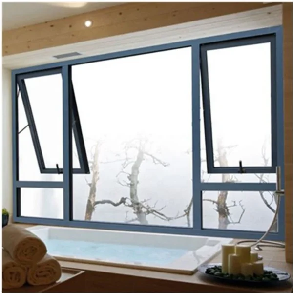 Aluminium double glazed window handle awning window handle turning window - Image 3