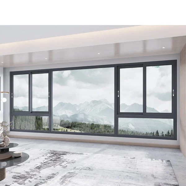 Thermal break Sliding Window Double Glazing Aluminum Glass Sliding Windows - Image 2
