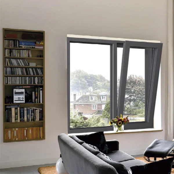 Double glazed window hurricane impact open out aluminum frame windows aluminum casement window - Image 5