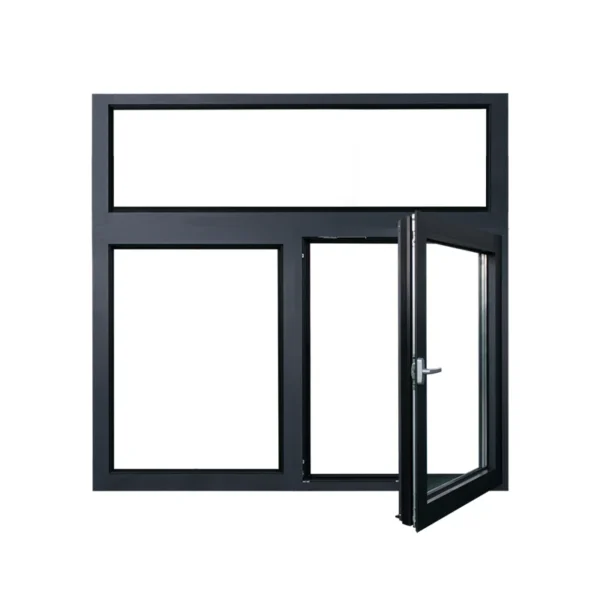 Factory Wholesale Big Modern Aluminum Awning Window fixed window Casement window - Image 4