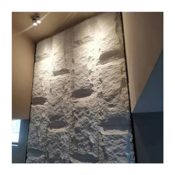 PU polyurethane exterior lightweight faux imitation stone wall foam panels stone siding - Image 6