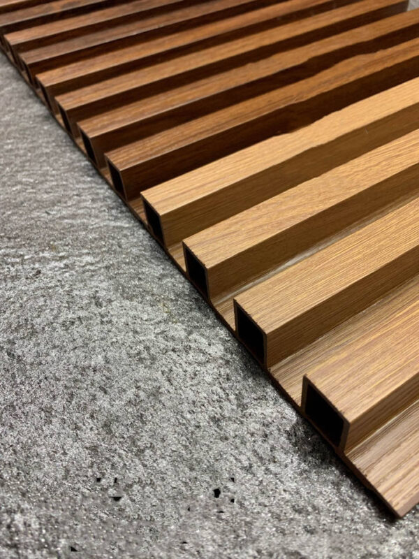 3D WPC Waterproof Wall Panel WPC Wall Panel for Indoor Decoration Material - Image 4