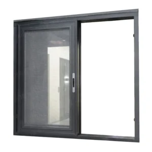Double glazed aluminium 3 tracks sliding window aluminum windows