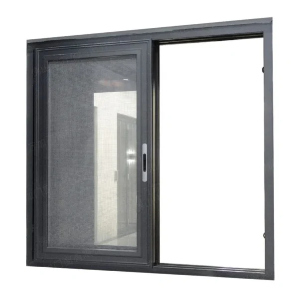 Double glazed aluminium 3 tracks sliding window aluminum windows