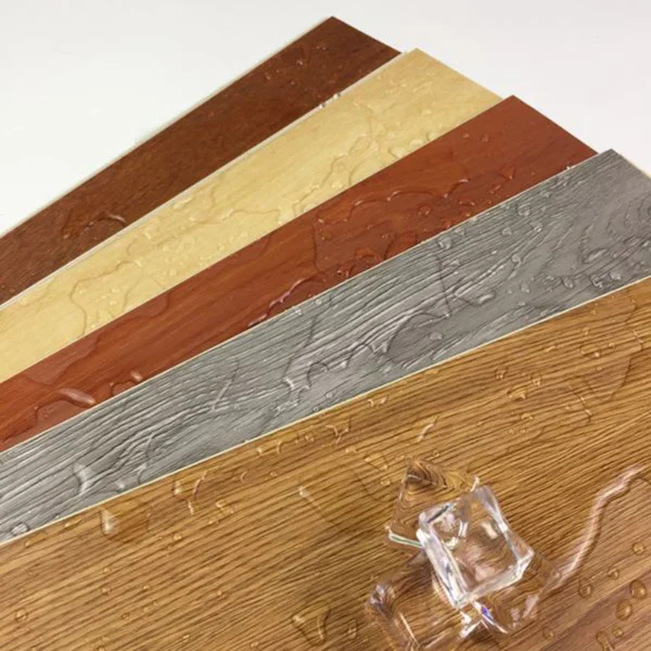 Garage LVT Flooring Tiles 4mm 5mm Click PVC Plastic Wood Floor 4mm Vinyl Planks Luxury SPC Flooring