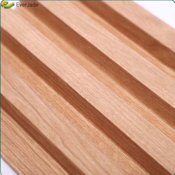 Waterproof Wood Plastic Composite Wall Panel WPC PVC cladding boards Interior Exterior fluted Wall Panels Wpc Wall Panel - Image 3