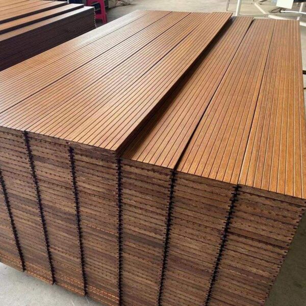 Natural waterproof carbonized solid strand woven heavy bamboo decking flooring outdoor - Image 6
