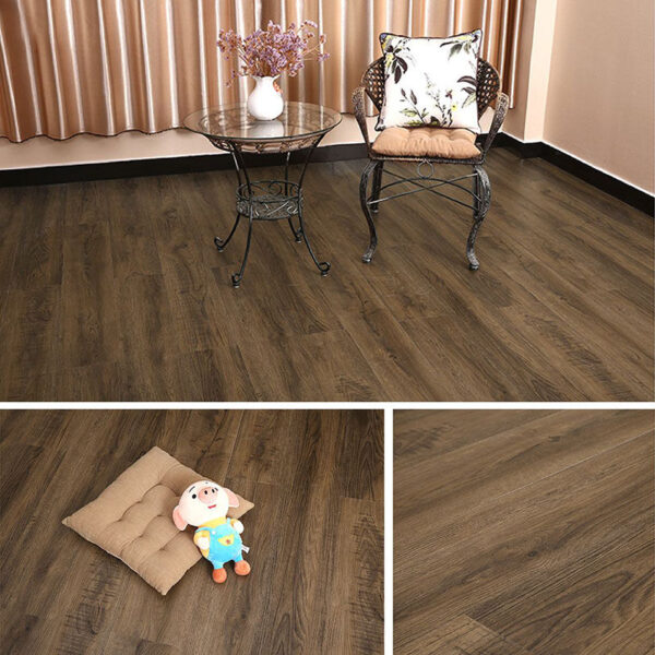 Garage LVT Flooring Tiles 4mm 5mm Click PVC Plastic Wood Floor 4mm Vinyl Planks Luxury SPC Flooring - Image 4