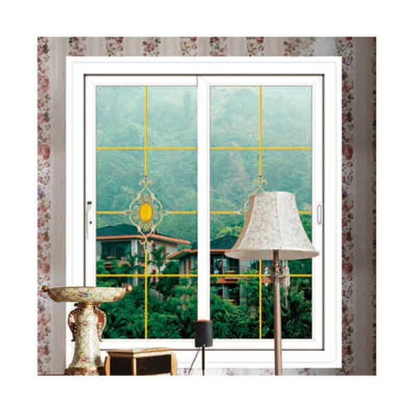 PVC sliding glass window white uPVC windows Building plastic window - Image 4