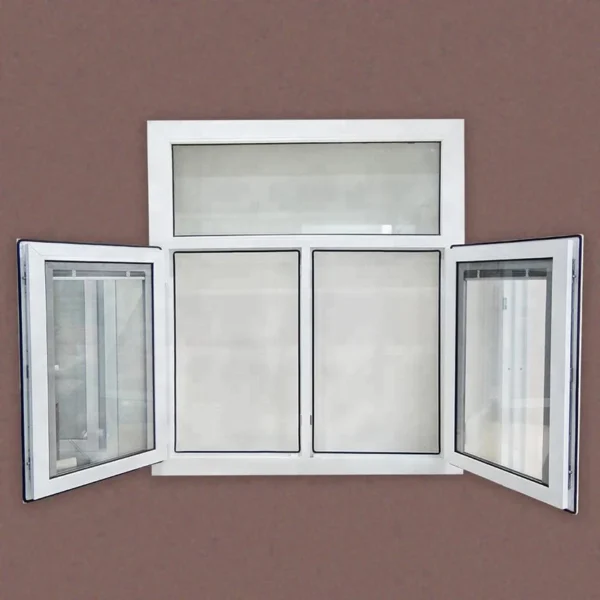 Double glazed PVC window white plastic window upvc casement windows - Image 3