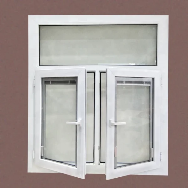 Double glazed PVC window white plastic window upvc casement windows - Image 6