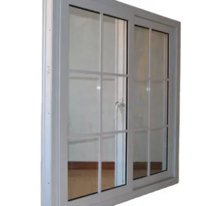 European style plastic upvc/pvc sliding windows