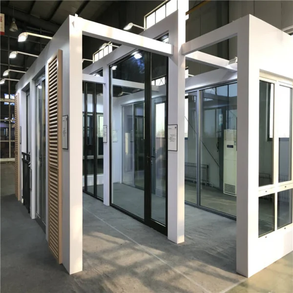 Thermal Break Aluminum Windows casement awning sliding folding european thermally broken bridge engery efficient aluminium door - Image 5