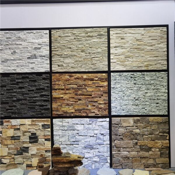 Natural Quartzite Ledger Stone Slate Culture Stone Panels for Outdoor Wall Design - Image 6