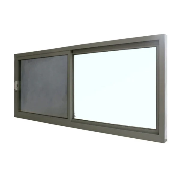 Cheap Price Tempered Glass Window Frame Sliding Simple Design Aluminum Sliding Balcony Window - Image 3