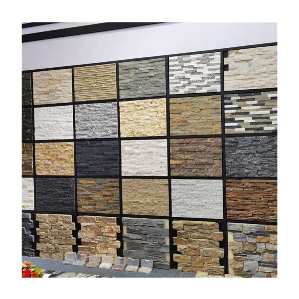 Natural Quartzite Ledger Stone Slate Culture Stone Panels for Outdoor Wall Design - Image 4