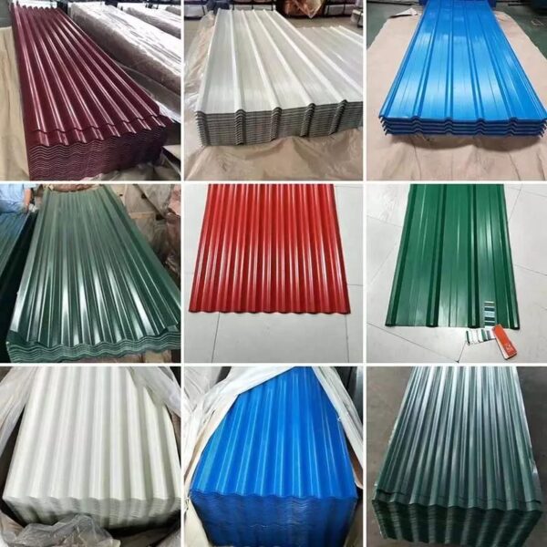 China 22 Gauge Corrugated Galvanized Zinc Roof Sheets / Iron Steel Tin Roof / Galvanised Corrugated Roofing Sheet - Image 3