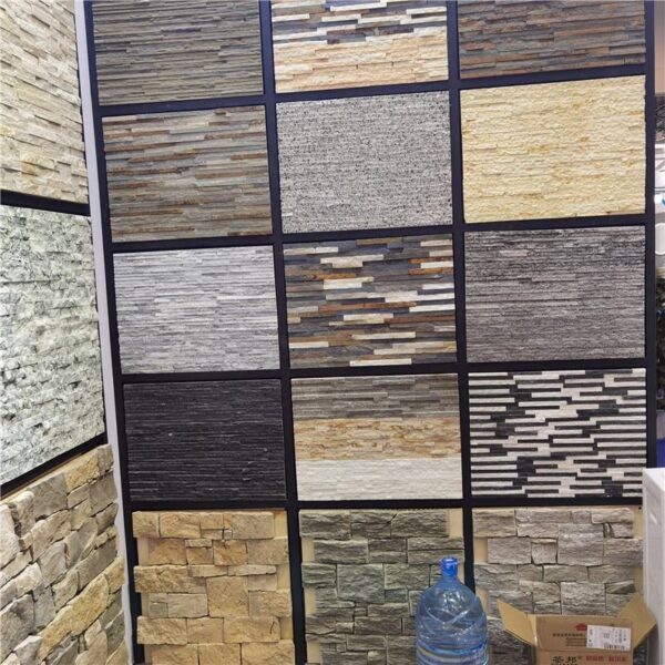 Natural Quartzite Ledger Stone Slate Culture Stone Panels for Outdoor Wall Design - Image 5
