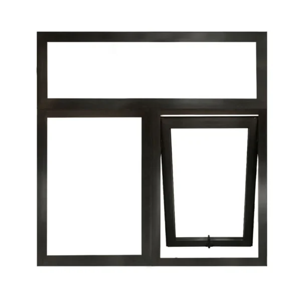 Factory Wholesale Big Modern Aluminum Awning Window fixed window Casement window - Image 3