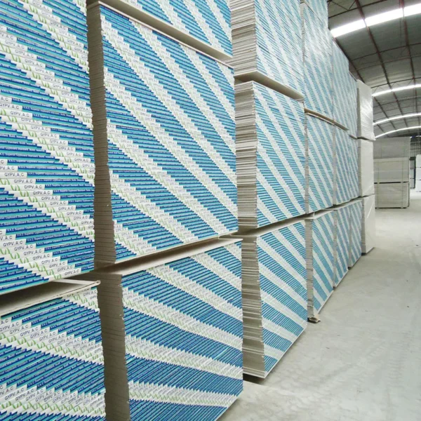 9.5mm low price drywall/plasterboard/ water-proof gypsum board 1220*2400 - Image 2