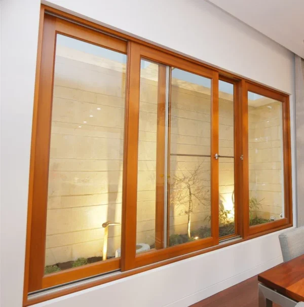 Simple design aluminium windows with mosquito net sliding window - Image 4