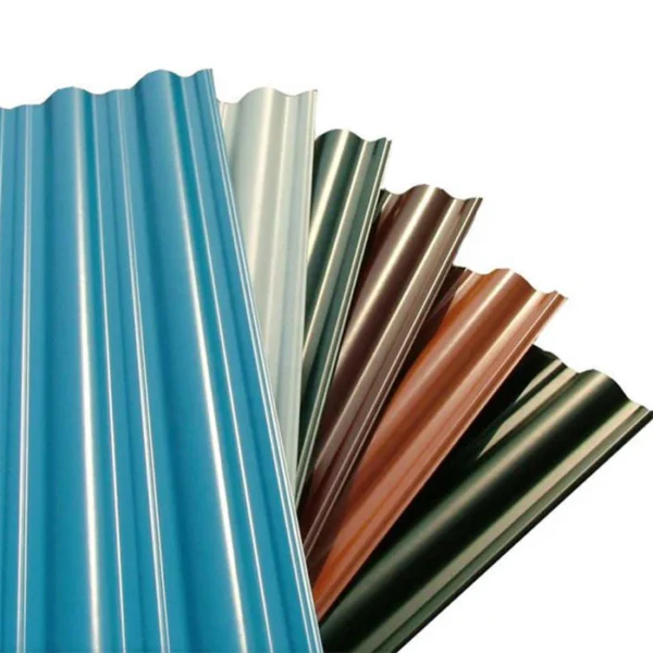 Manufacture Corrugated Galvanised Iron Sheets price per sheet Customized color galvanised steel roofing sheets - Image 3