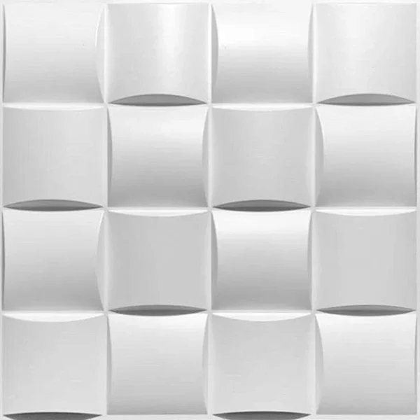 Wholesale Waterproof Paintable 3D PVC Wall Panels wall art finishings originale DIY wallpaper wall panel 3d for interior decor - Image 5