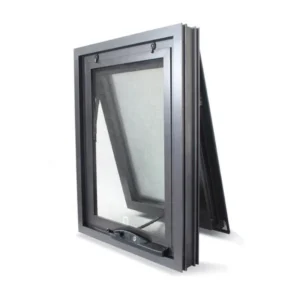 Aluminium Impact Awning Window and Door Double Glazing Tempered Glass Aluminum awning windows