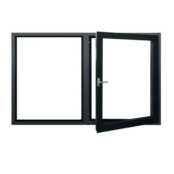 Home high quality aluminium frame fixed glass windows Casement window - Image 2