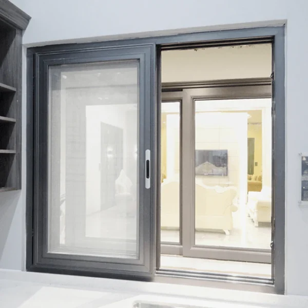 Double glazed aluminium 3 tracks sliding window aluminum windows - Image 3