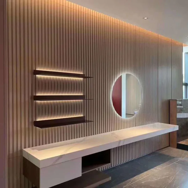 High Quality Eco-Friendly Great Wall 3D WPC Wall Panel For Interior Decoration - Image 2