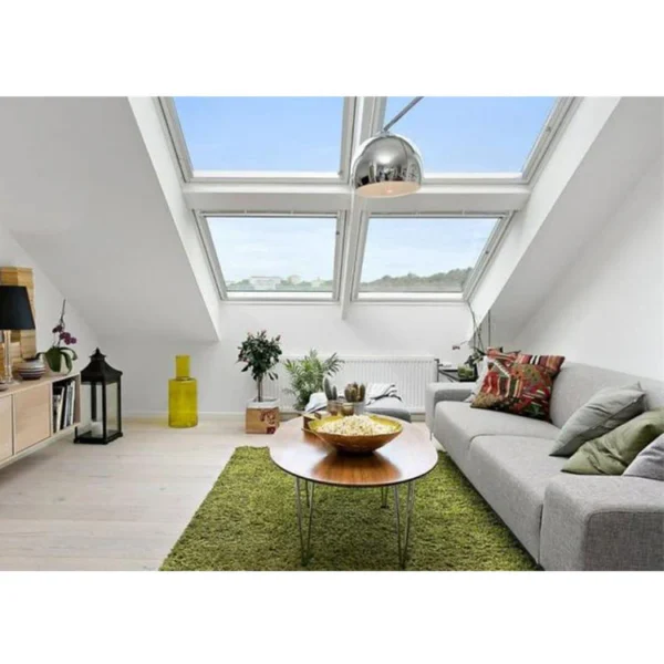 Modern Residential Aluminium Vented Living Room Skylights Roof Windows For Flat Roofs - Image 2