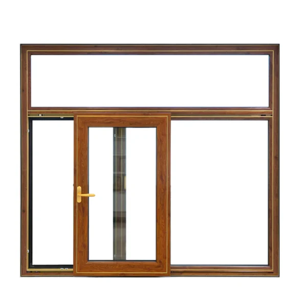 Aluminum alloy sliding down suspension windows multi-function sliding&casement&vertical sliding window frame
