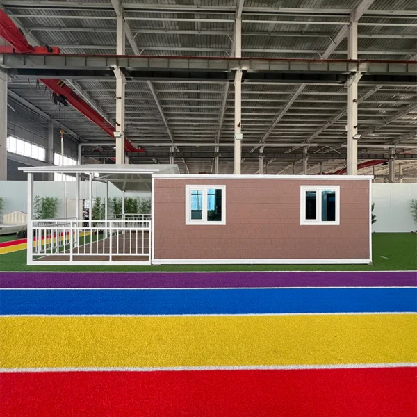 Double Wing Expandable Container House with Balcony - Image 5