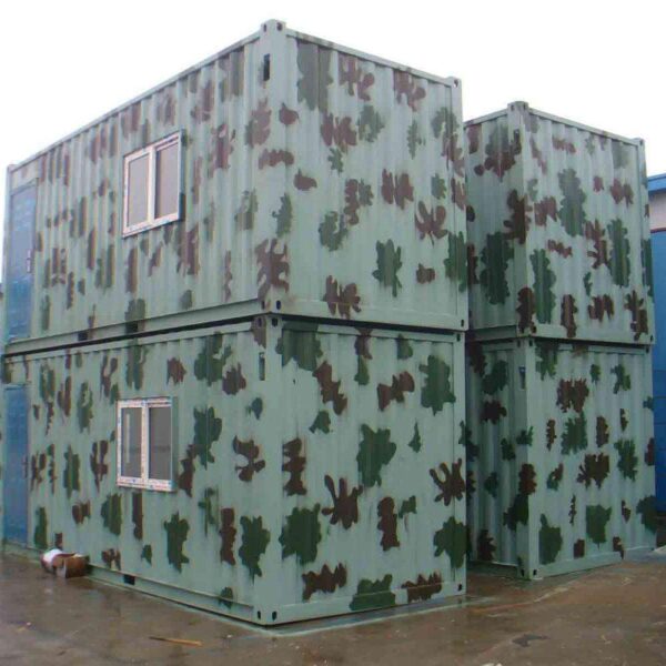 Tiny self contained container house